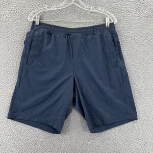 Birddogs Shorts Mens L Long Lined Boomstick Drawstring Performance Stretch Zip